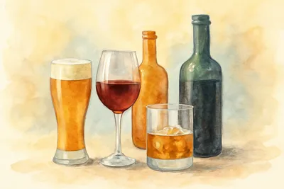 お酒のカロリーと太りにくい飲み方とは？