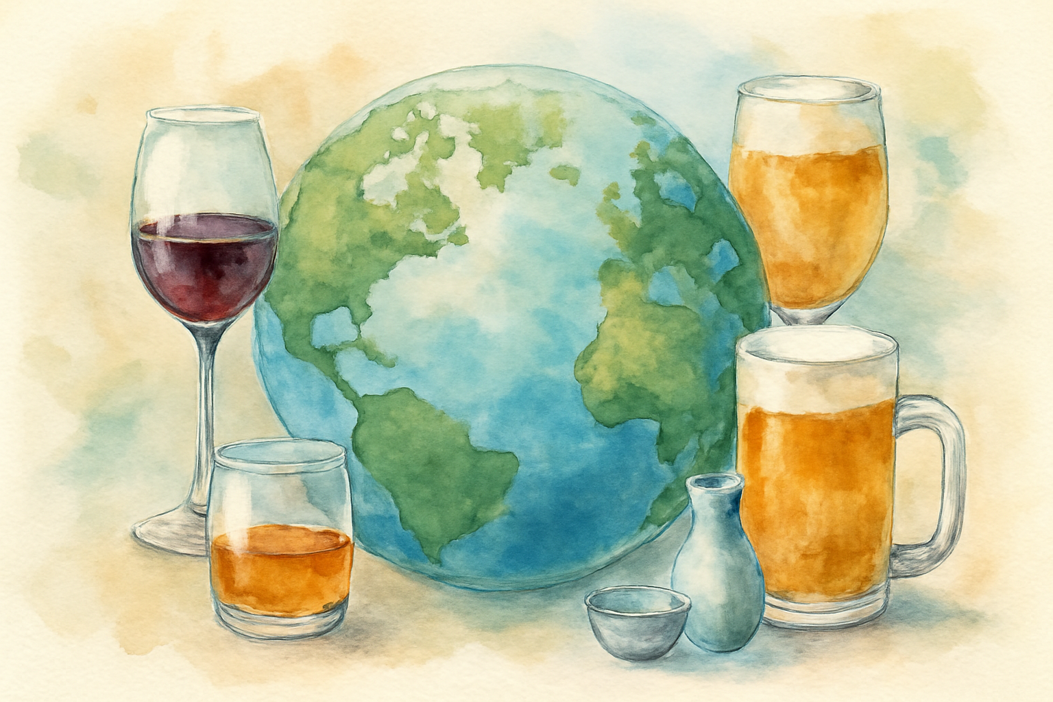 国ごとの飲酒文化の違いについて