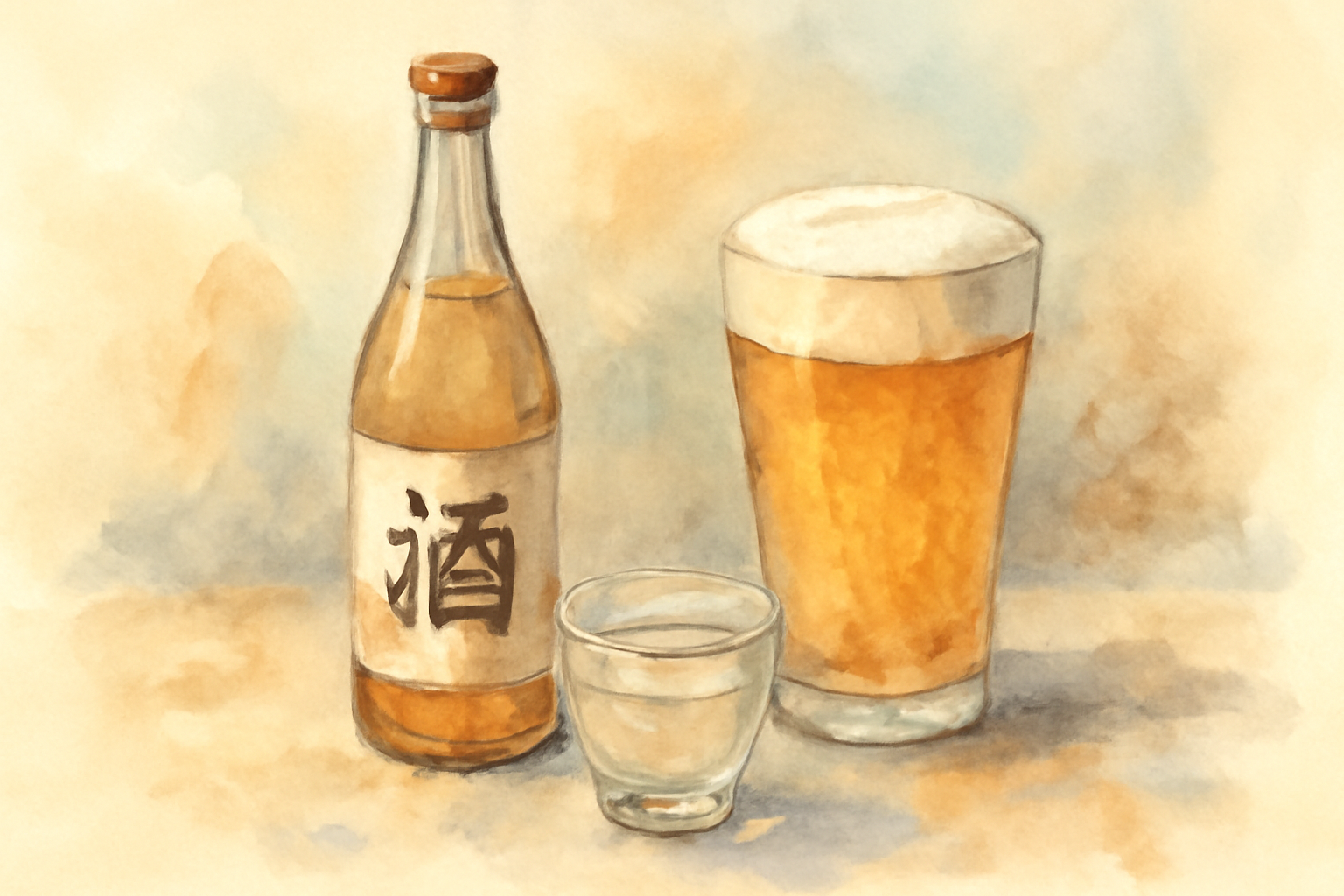 初めてのお酒は低アルコールで飲みやすいものが良い
