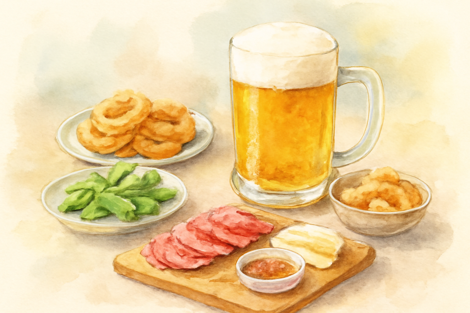 ビールに合うおつまみの結論