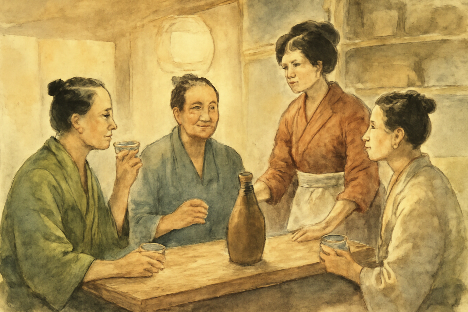 江戸時代の飲み物文化について