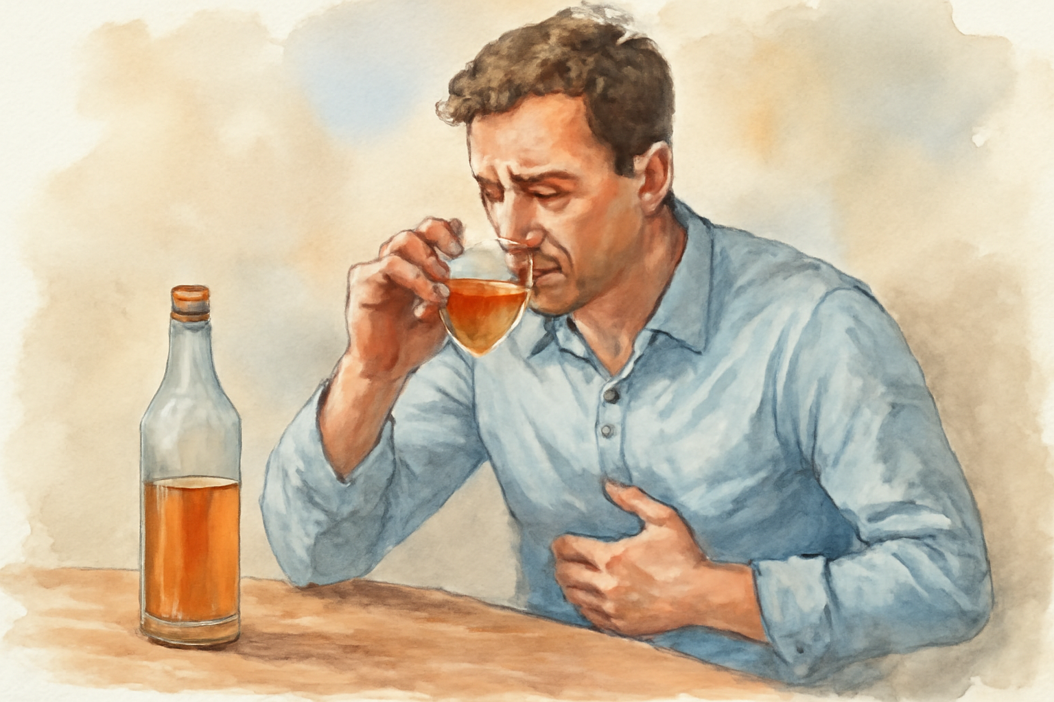 空腹時の飲酒が危険な理由