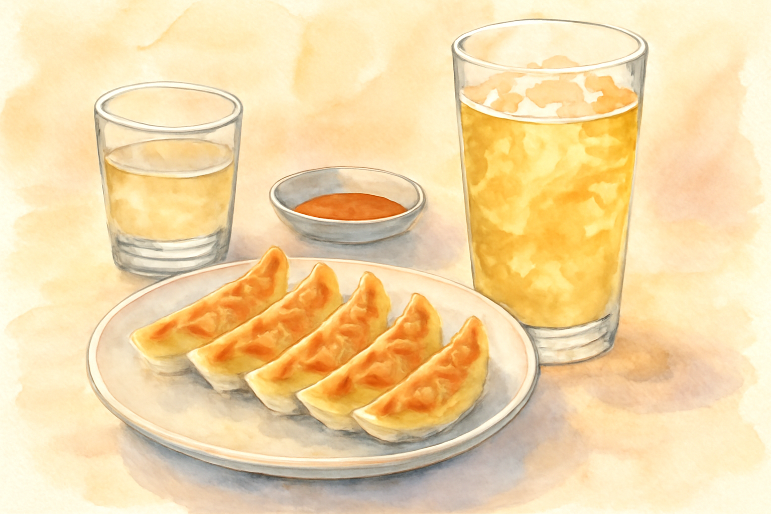 餃子×焼酎やハイボールの結論